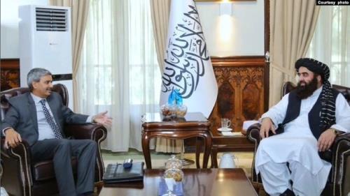 اولین دیدار مقامات هند با طالبان در کابل بعد از خروج آمریکا