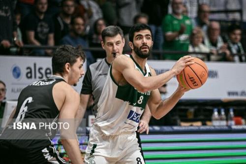 ادامه درخشش ستاره ایرانی در لیگ بسکتبال آلمان