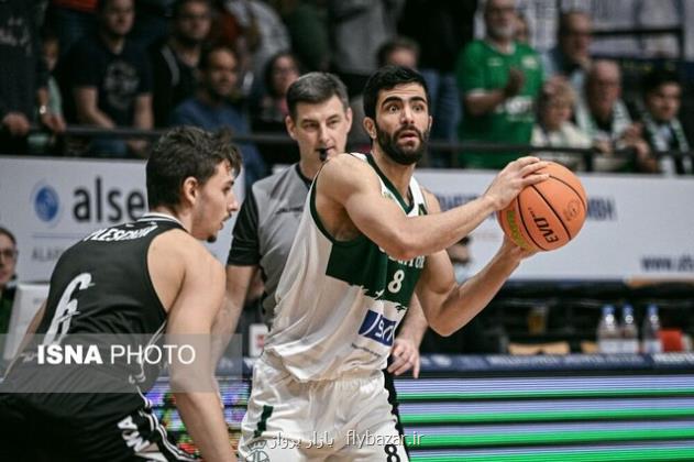 ادامه درخشش ستاره ایرانی در لیگ بسکتبال آلمان