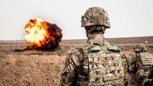 نجات جان سربازان جنگی با روی !