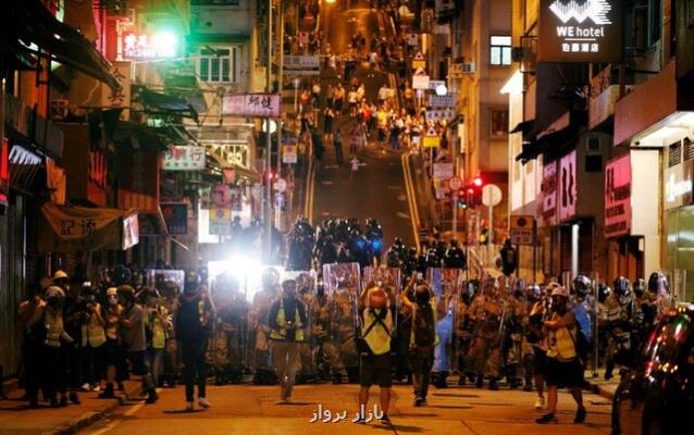 اعلام حمایت چین از پلیس و رهبر هنگ كنگ