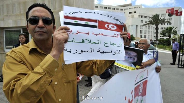 درخواست تونسی ها برای احیای روابط با سوریه